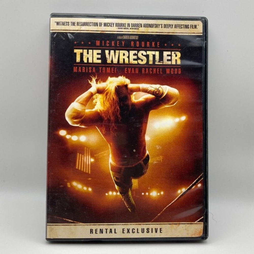 The Wrestler DVD Movie‎ Film Mickey Rourke Marisa Tomei Evan Rachel Wood